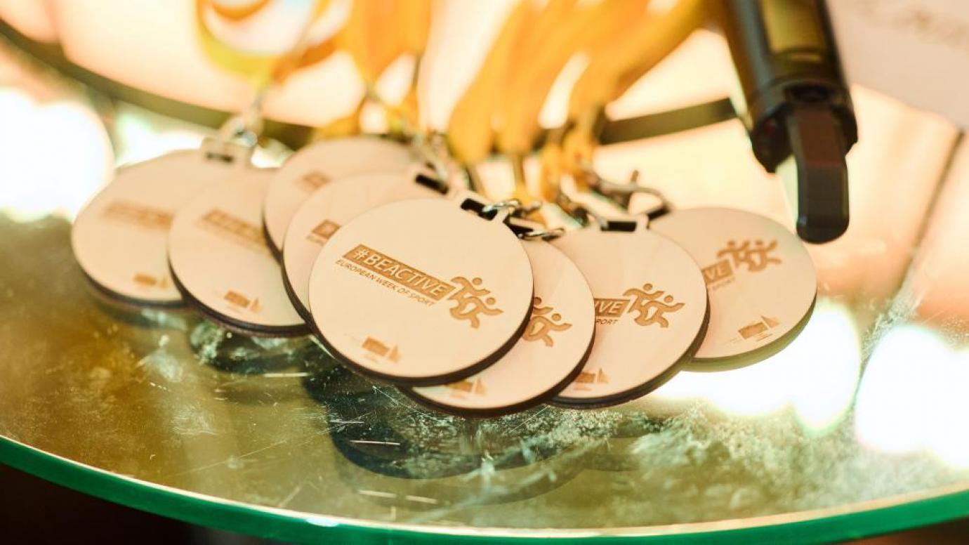 BeActive Awards 2021 medals