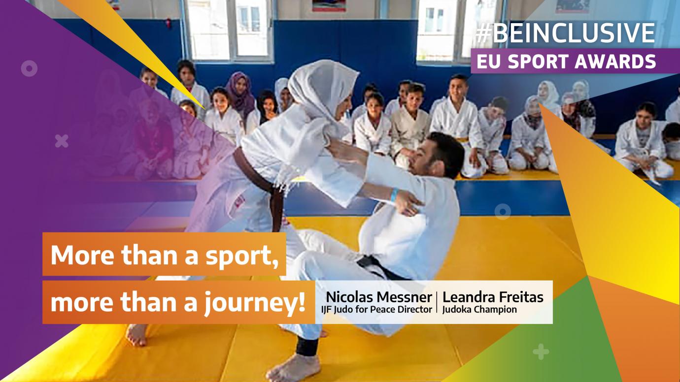 #Beinclusive finalist Judo for Peace