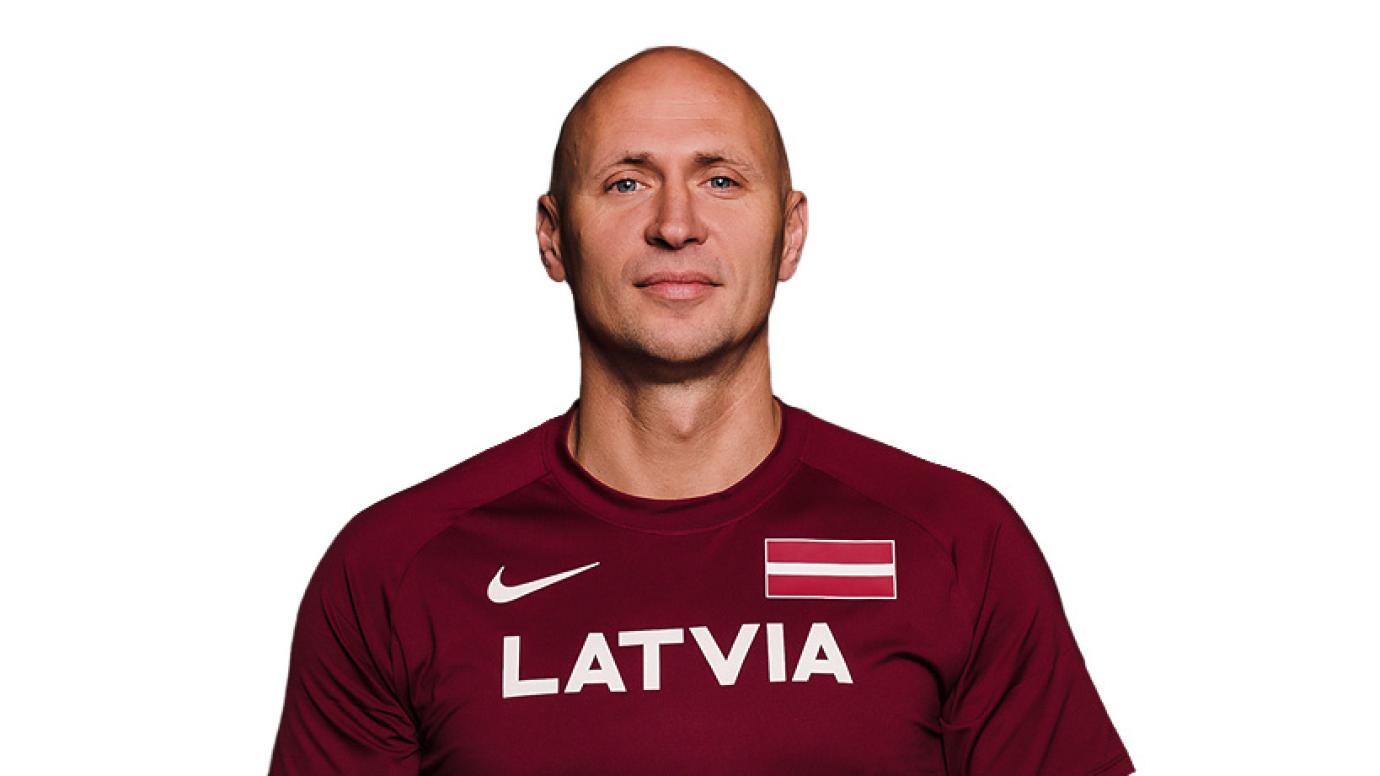 Portrait of EU Olympic Ambassador Dmitrijs Miļkevičs