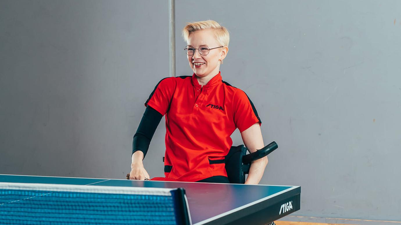 Portrait of European Week of Sport 2024 Ambassador Aino Tapola
