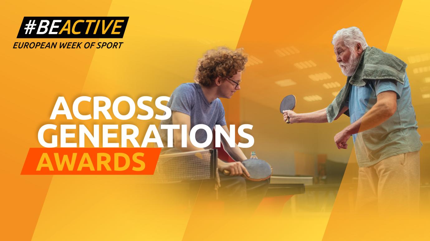 BeActive 2024 awards banner - across generations
