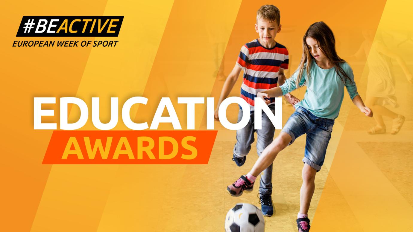 BeActive 2024 awards banner-education