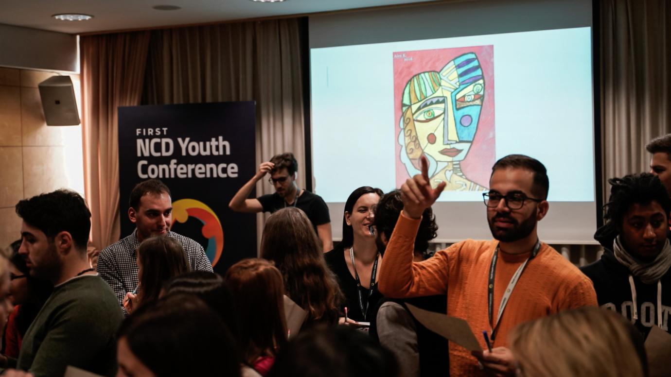 Fun activity, a photo from our event, combining fun and learning.