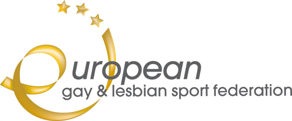 Logo of the European Gay and Lesbian Sport Federation (EGLSF)